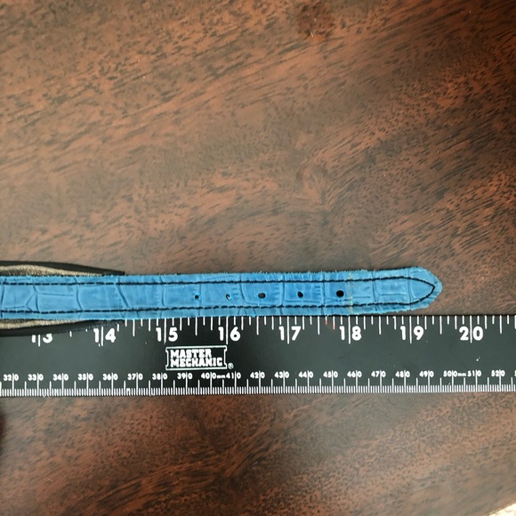 Leather padded dog collar - Picture 2 of 4